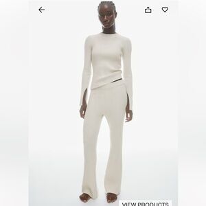 Ribbed Knit Lounge Set